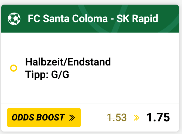 FC Santa Coloma – Rapid Wien