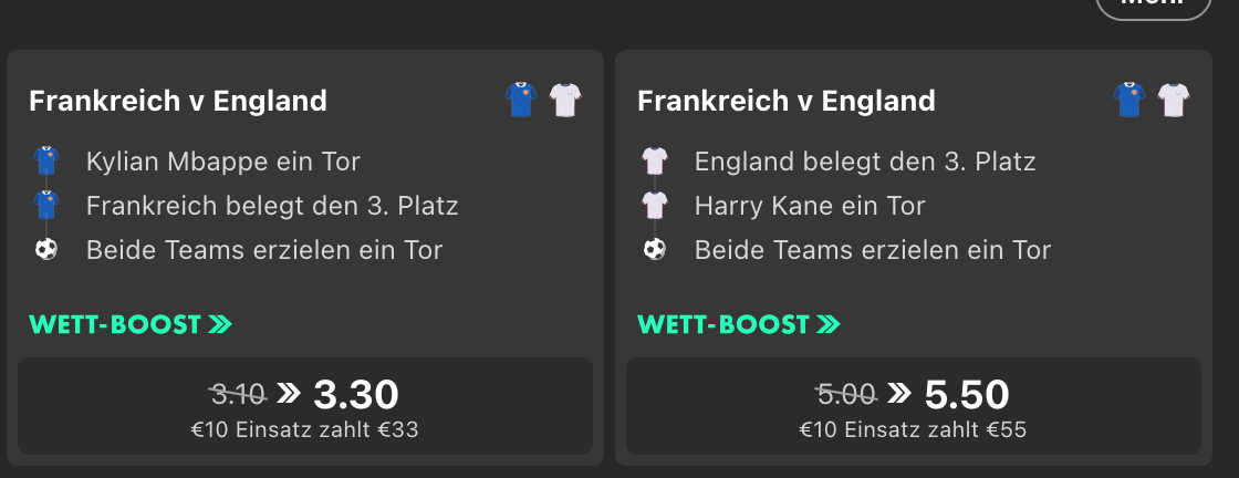 Frankreich – England