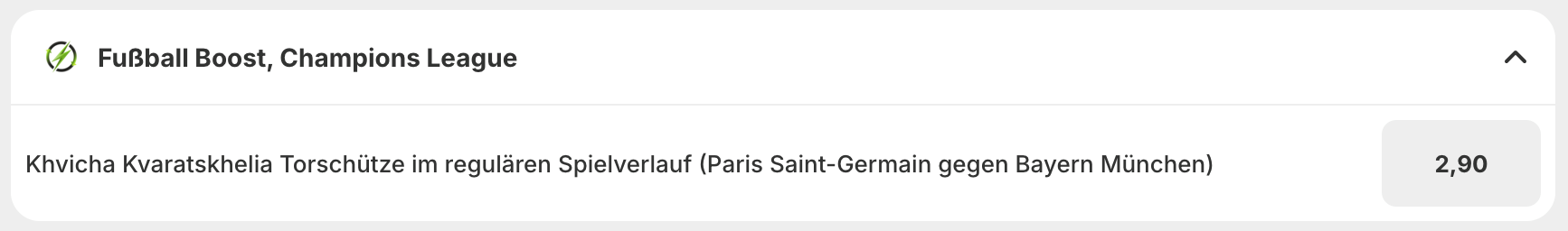Paris St. Germain vs. FC Bayern München