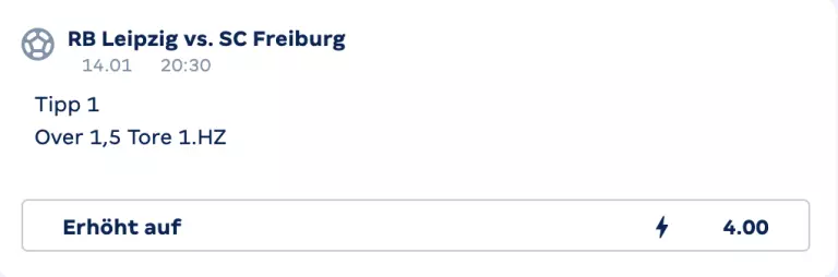 RB Leipzig vs. SC Freiburg