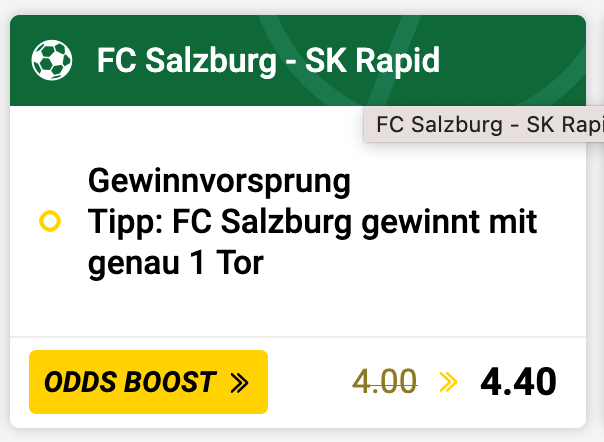 Red Bull Salzburg – Rapid Wien