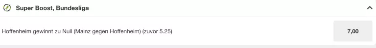 Betway Quotenboost