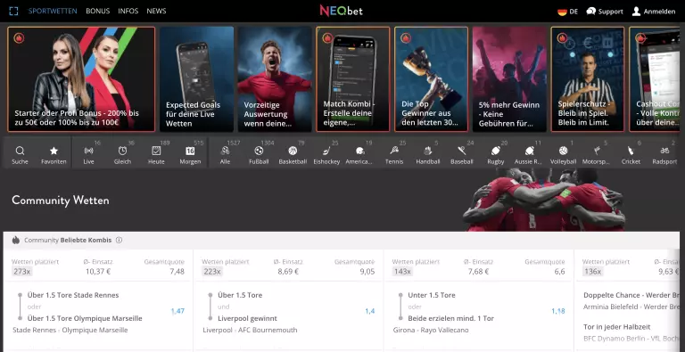 neobet wettmÃÂärkte
